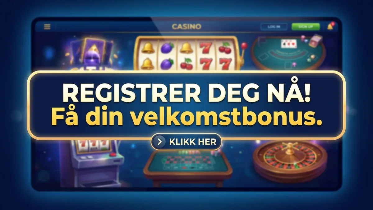 Registrering med bonus
